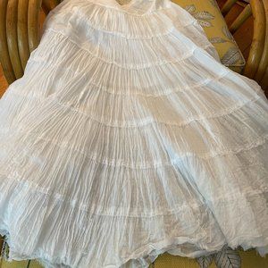 Funkadelic All Cotton Women's Long Summer Skirt Size M